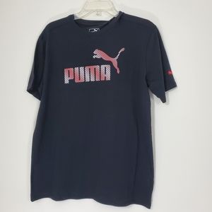 NWT Black Puma Tee, Size Small